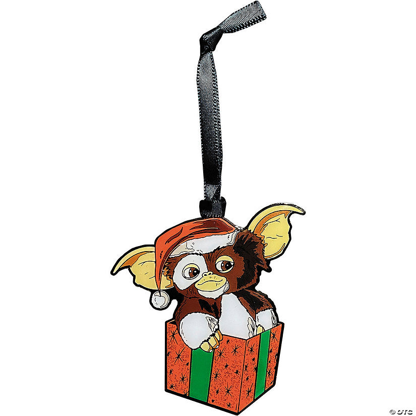 3" Holiday Horrors Gremlins™ Gizmo Metal Full-Color Ornament | USA Decoration®