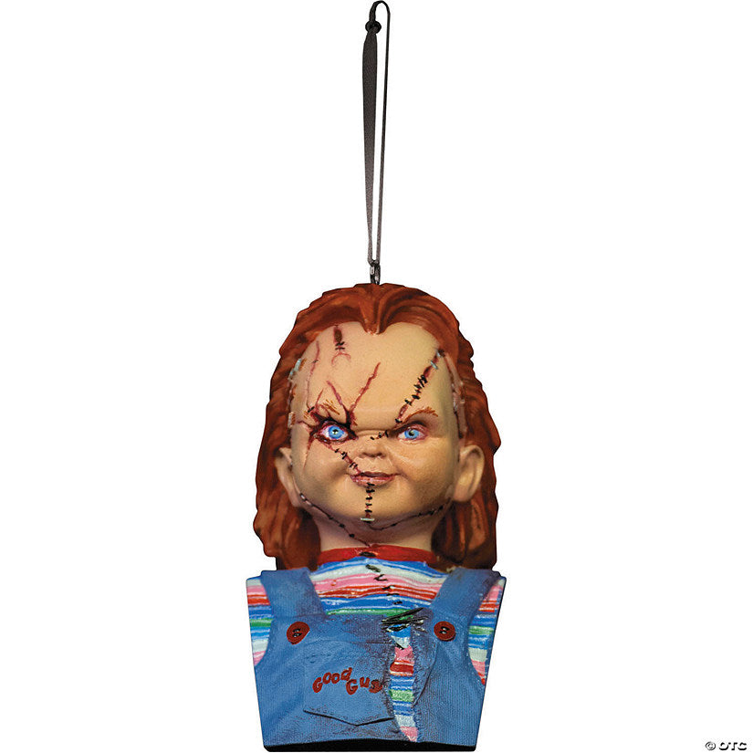 Child’s Play: Bride of Chucky™ Chucky Bust Ornament Collectible Halloween Decoration | USA Decoration®