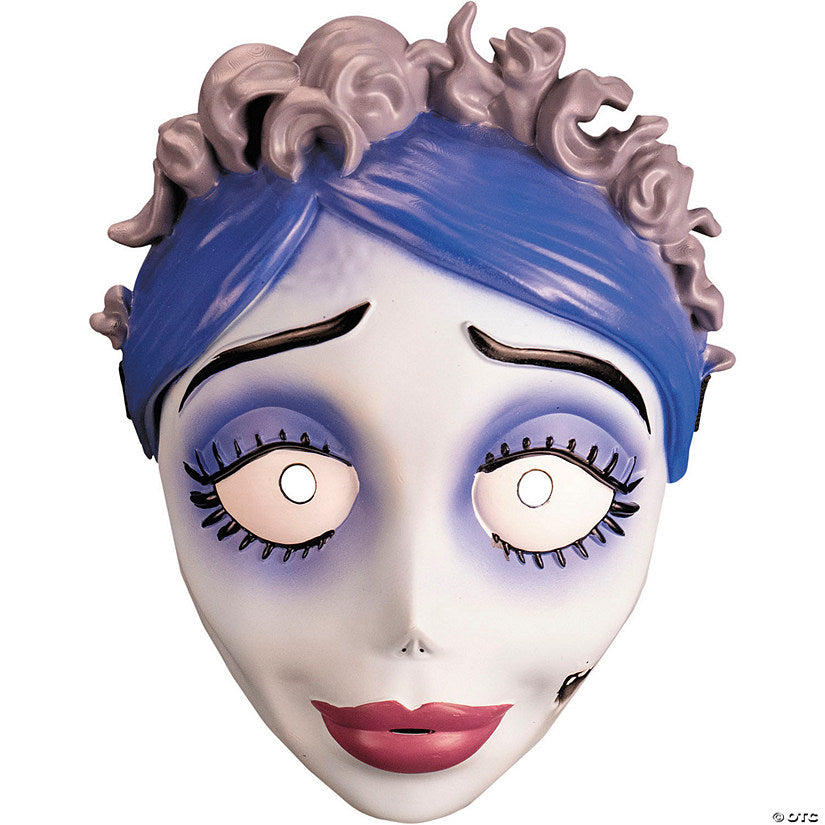 Tim Burton’s Corpse Bride™ Emily the Corpse Bride Plastic Mask with Elastic Band | USA Decoration®