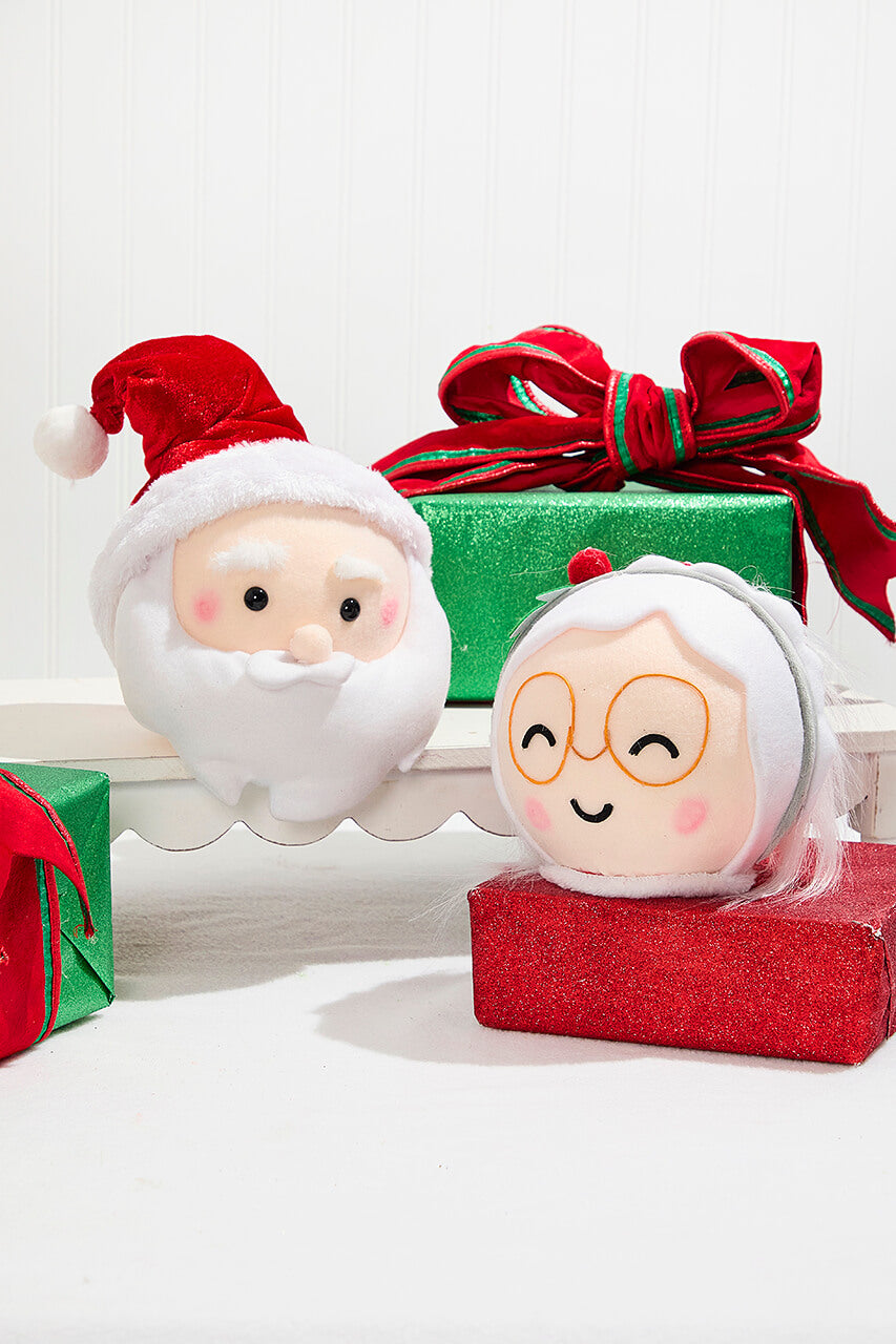7" Santa Ornament