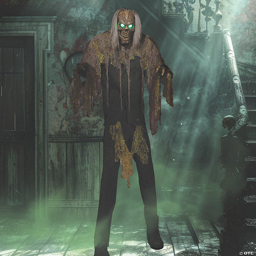 7 Ft. Animated Light-Up Cellar Dwellar Halloween Decoration | USA Decoration®