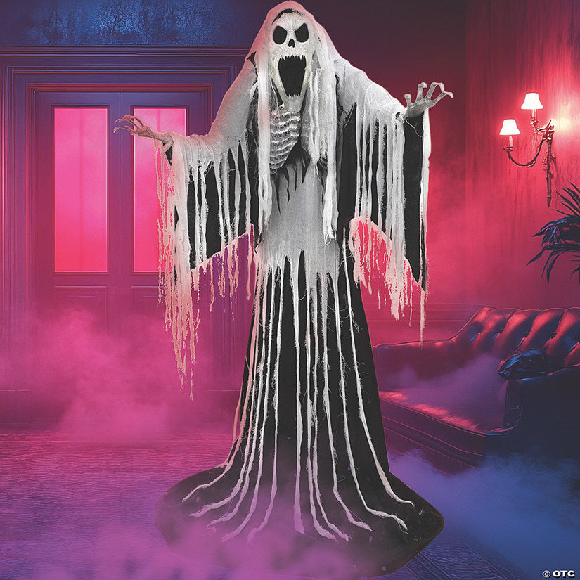 7 Ft. Animated Towering Wailing Soul Halloween Decoration | USA Decoration®