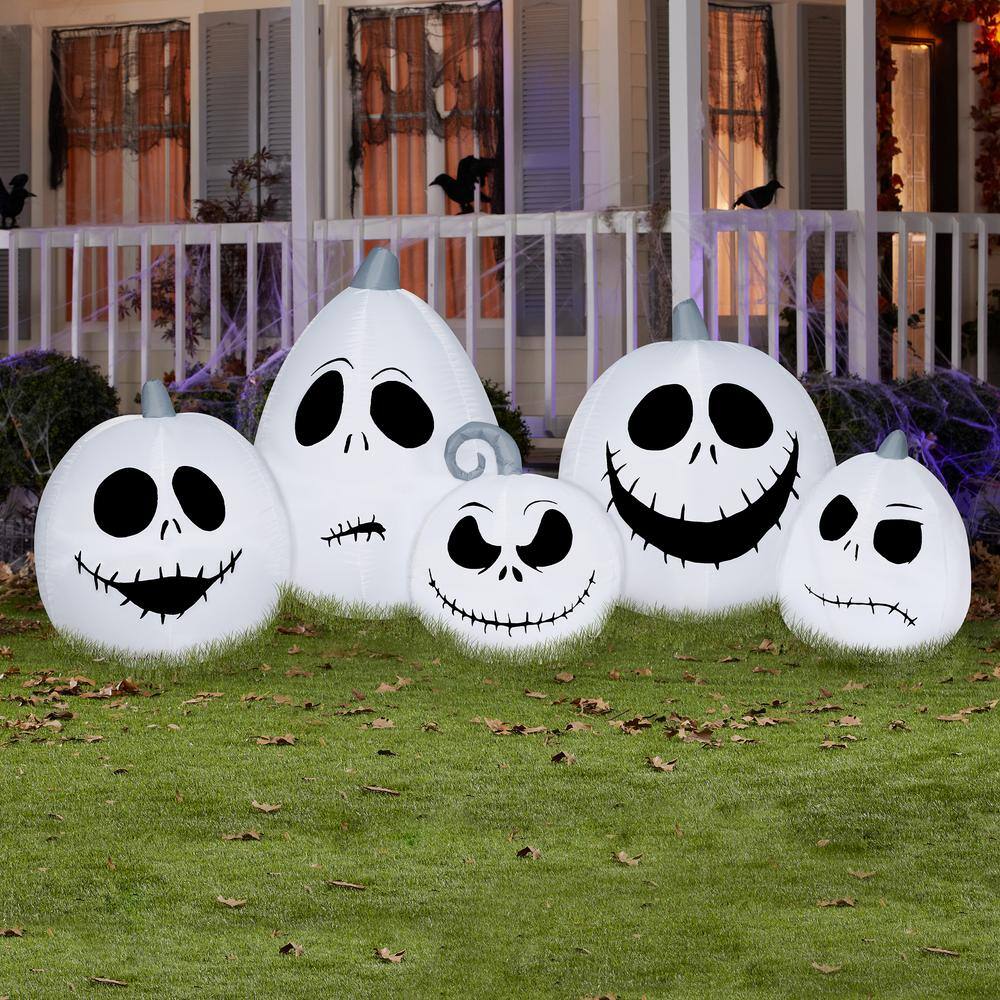 90 in. Jack Skellington Pumpkin Faces | USA Decoration