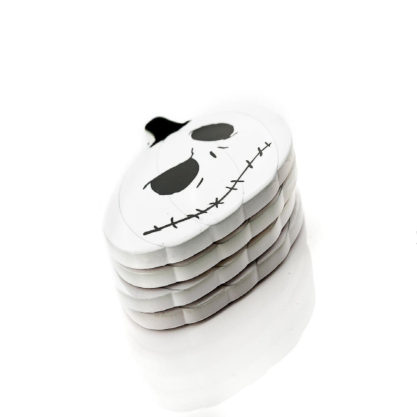 Nightmare Before Christmas Jack Skellington Pumpkin King Drink Coasters 4 Pack | USA Decoration®