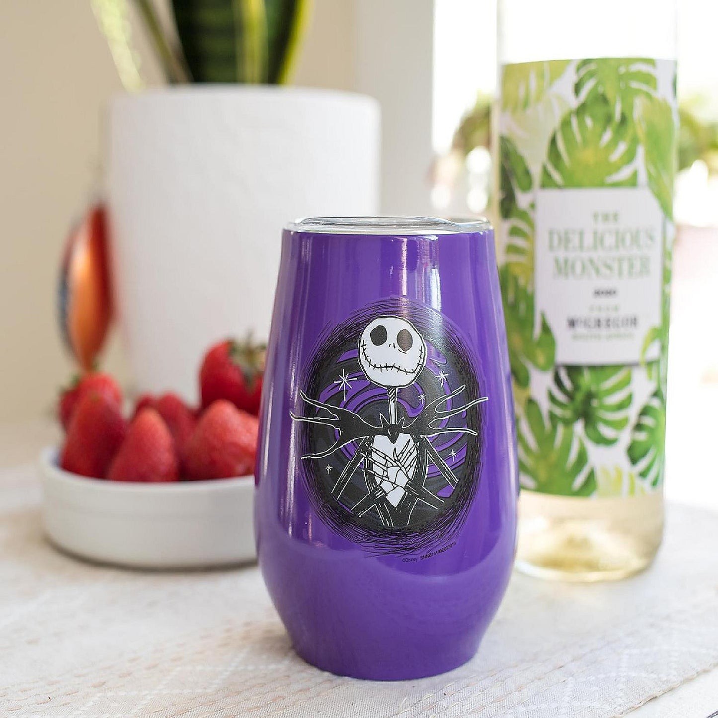 Nightmare Before Christmas Jack Skellington Stainless Steel Tumbler 10 Ounces | USA Decoration®