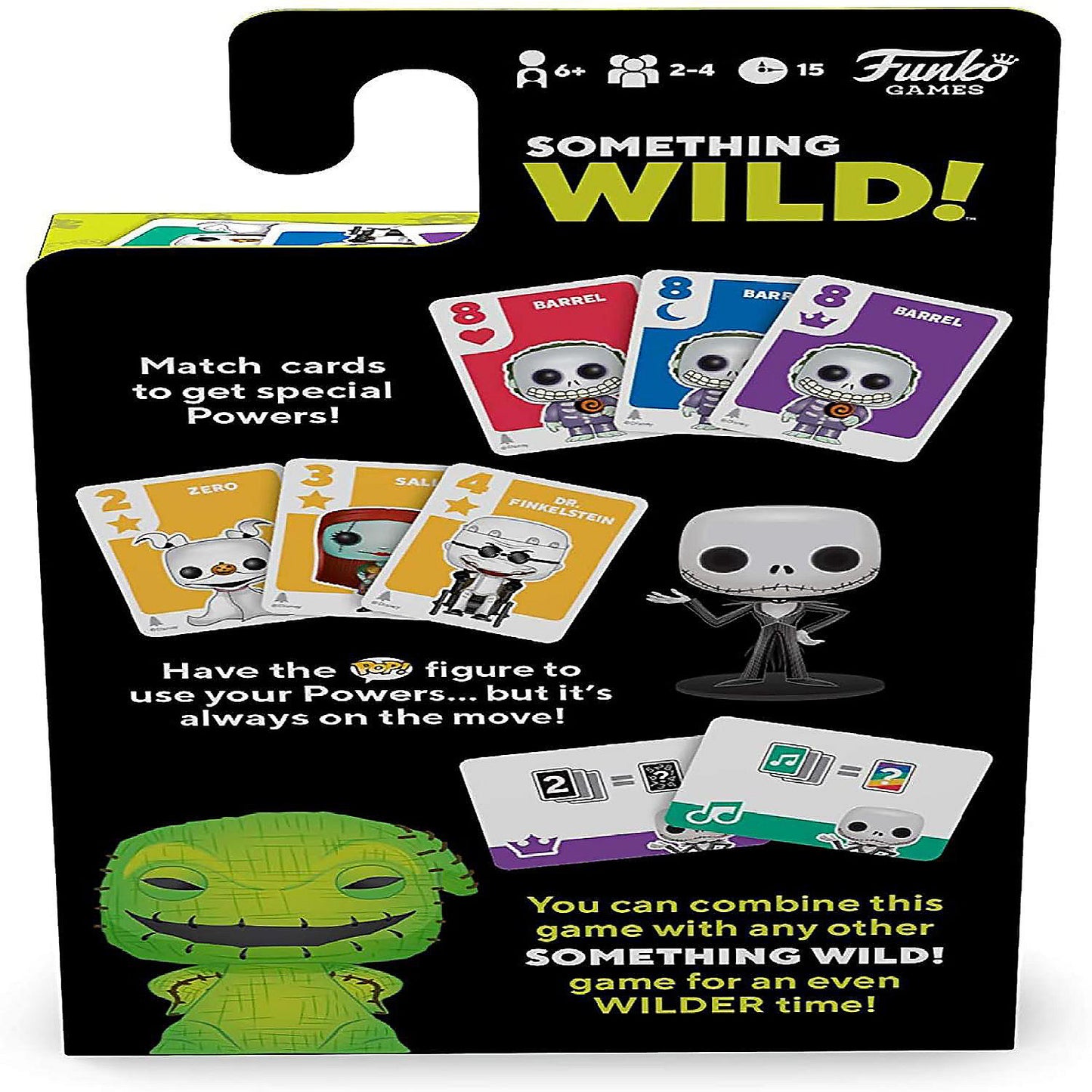 Nightmare Before Christmas Something Wild! Jack Skellington Card Game | USA Decoration®