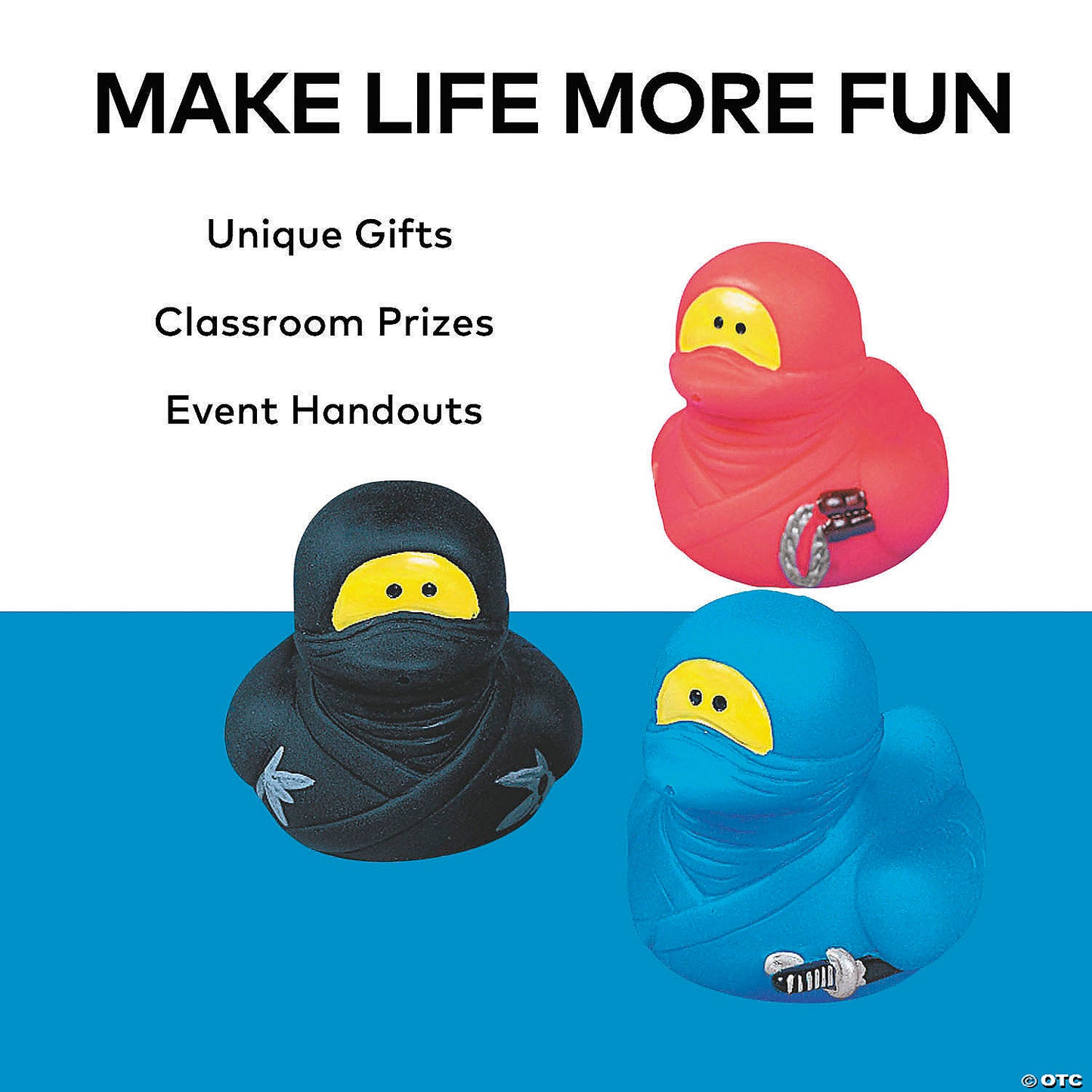 Ninja Rubber Ducks - 12 Pc. | USA Decoration®