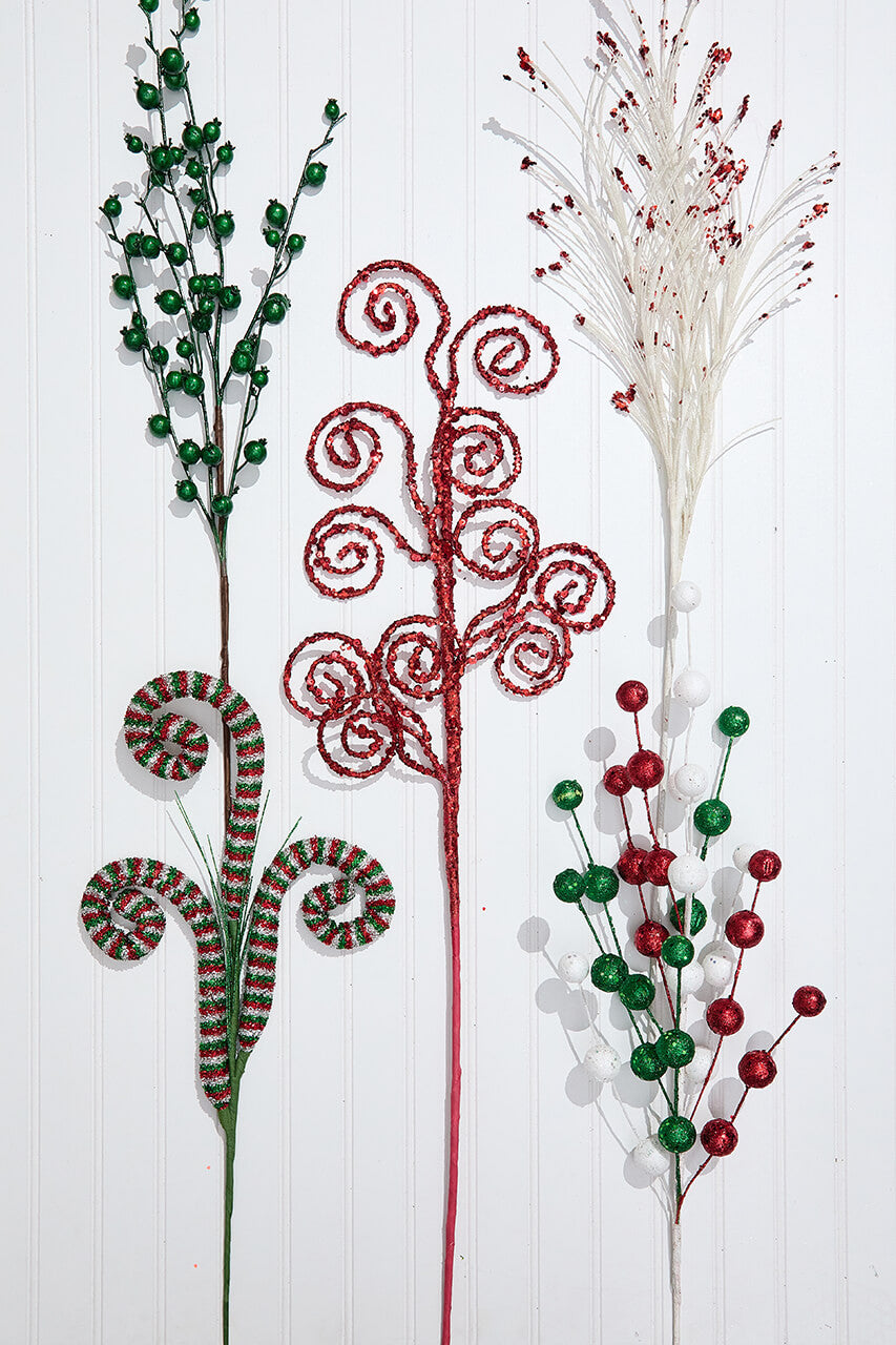 North Pole Party Sprays Mini Bundle Festive Holiday Floral Decorations