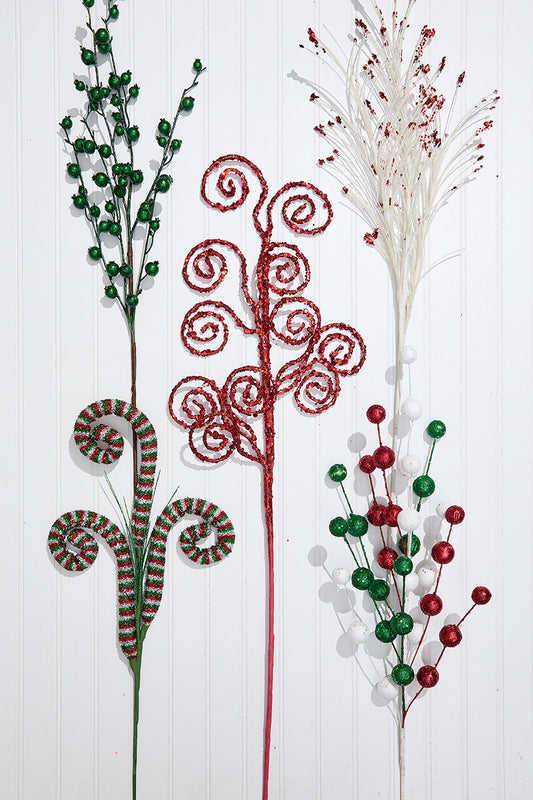 North Pole Party Sprays Mini Bundle Festive Holiday Floral Decorations