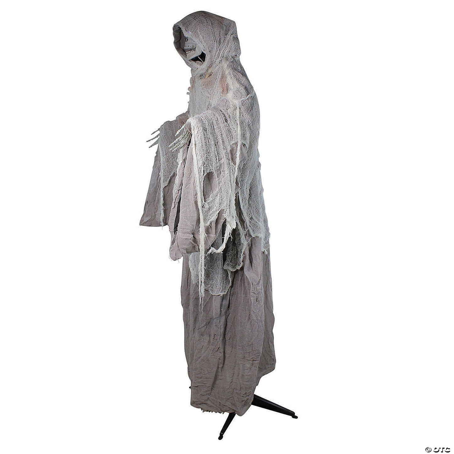 Northlight 65" Gray and Black Master of Death Standing Animated Halloween decor | USA Decoration®