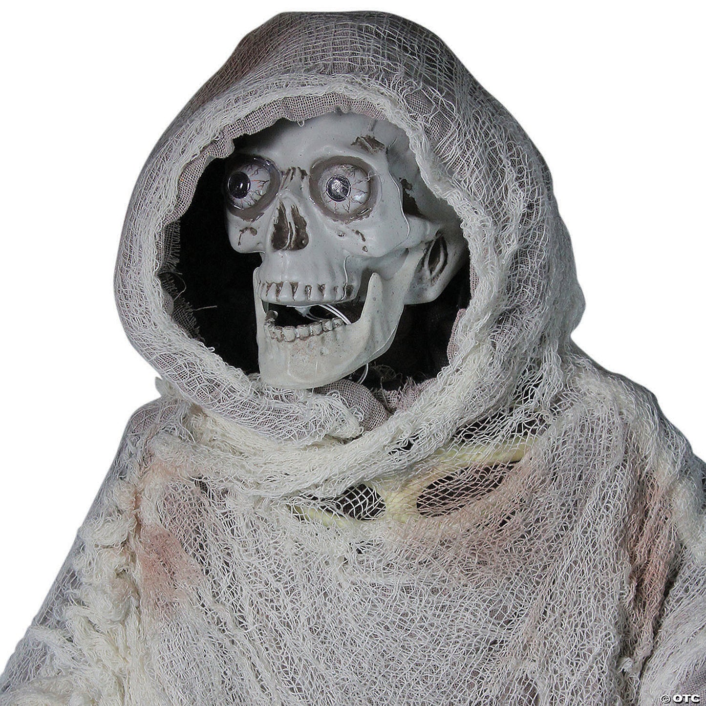 Northlight 65" Gray and Black Master of Death Standing Animated Halloween decor | USA Decoration®
