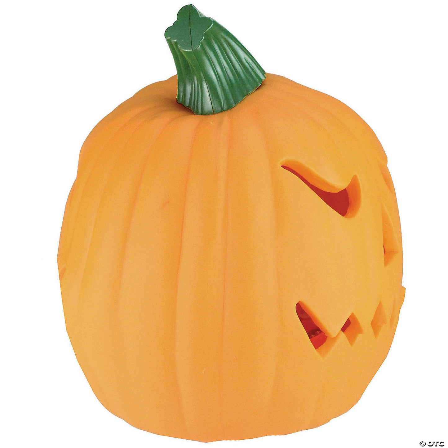 Northlight 9.75" Orange and Green Animated Double-Sided Pumpkin Halloween Decor | USA Decoration®