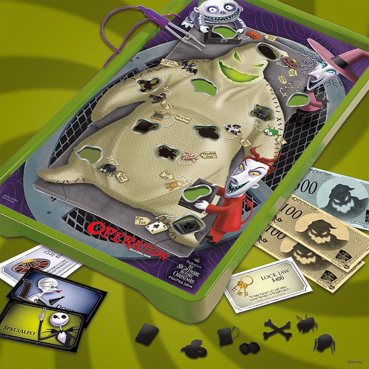 Nightmare Before Christmas - Silly Collectible Skill Game, Ages 6+ | USA Decoration®
