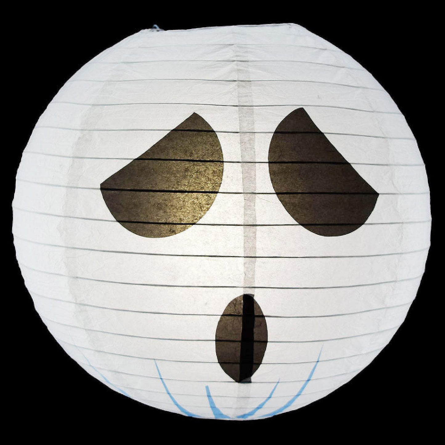 PaperLanternStore 14" Spooky Shyguy Two-face Ghost Halloween Paper Lantern, Design by Esper