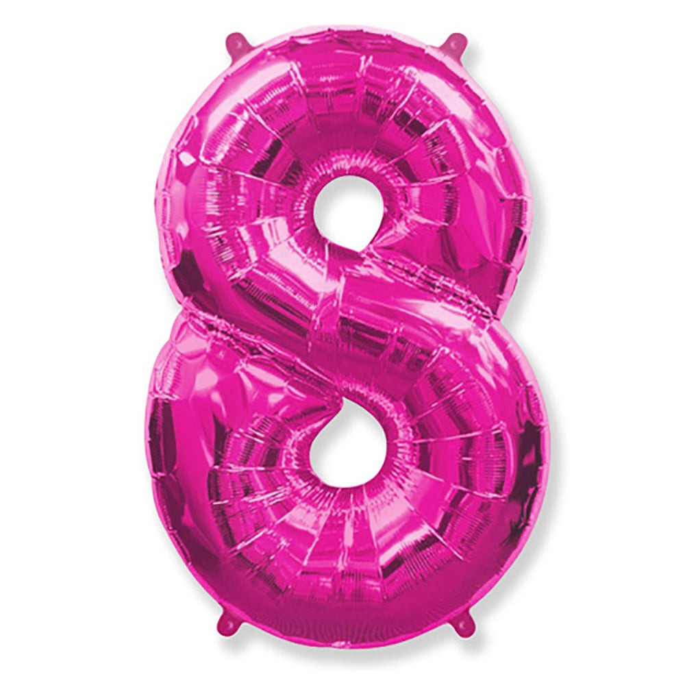 42 inch NUMBER 8 - FUCHSIA | USA Decoration®