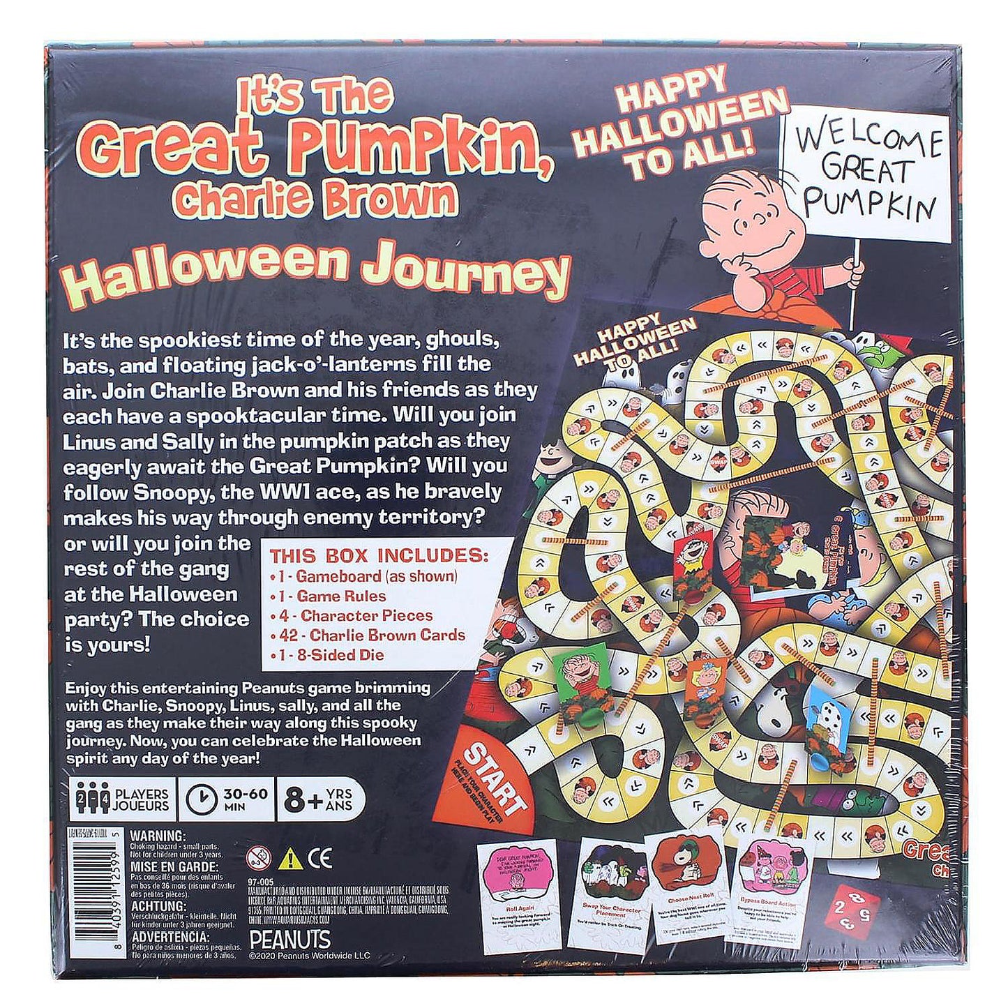 Peanuts Great Pumpkin Family Board Game | USA Decoration®