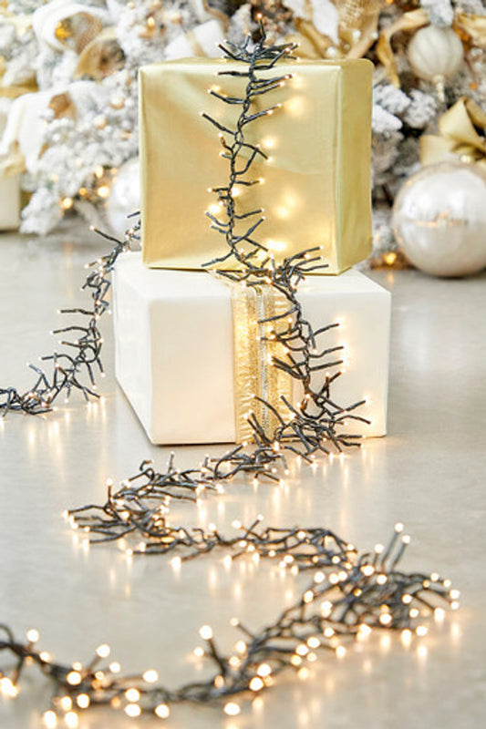 53 Foot Platinum Elite Cluster Lights 1560L Warm White