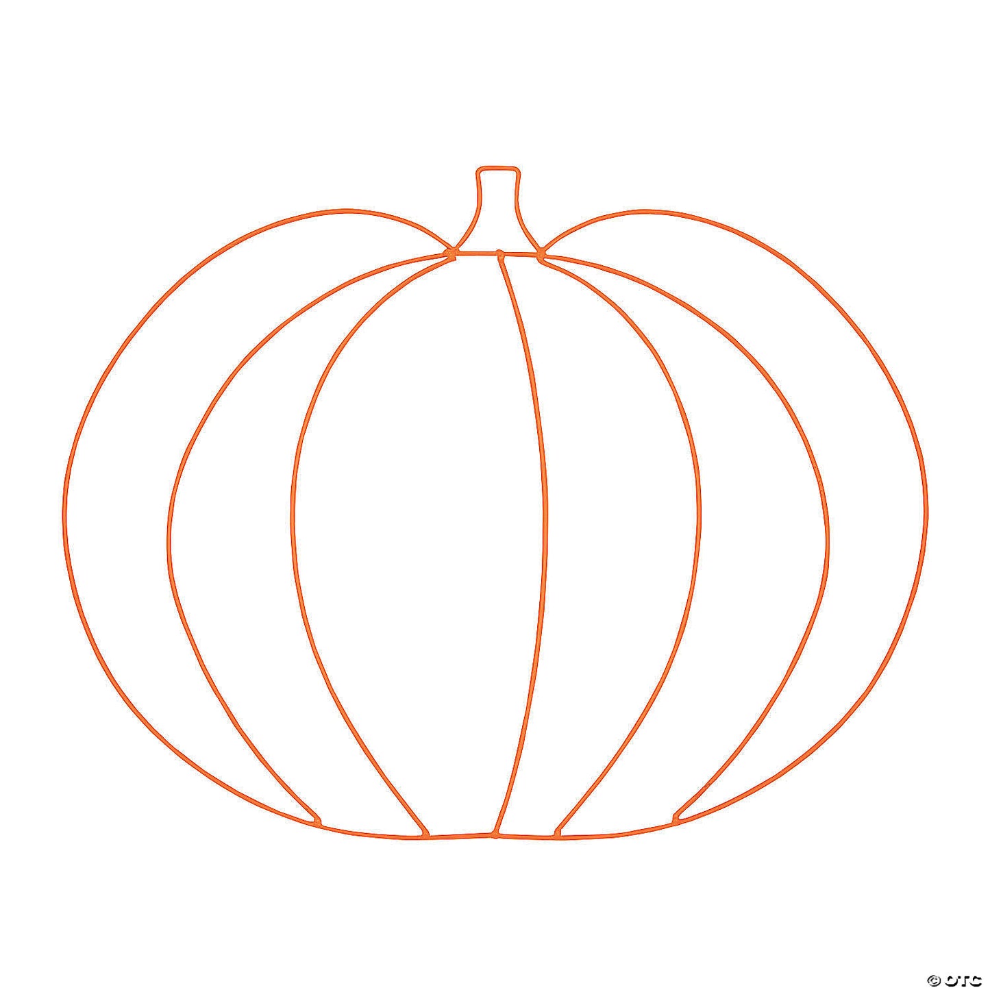 Pumpkin Wire Wreath Frame