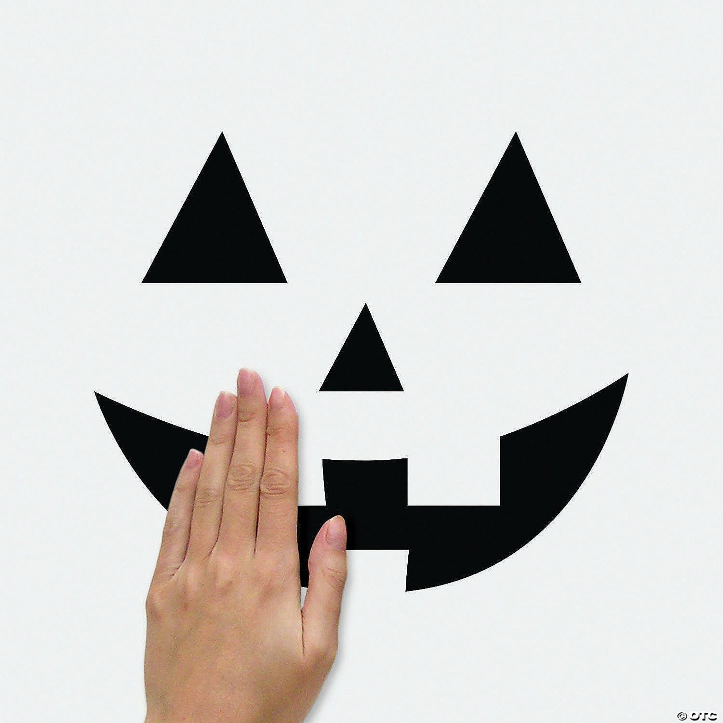 Roommates Halloween Pumpkin Faces Glow In The Dark Peel And Stick Wall Decals | USA Decoration®