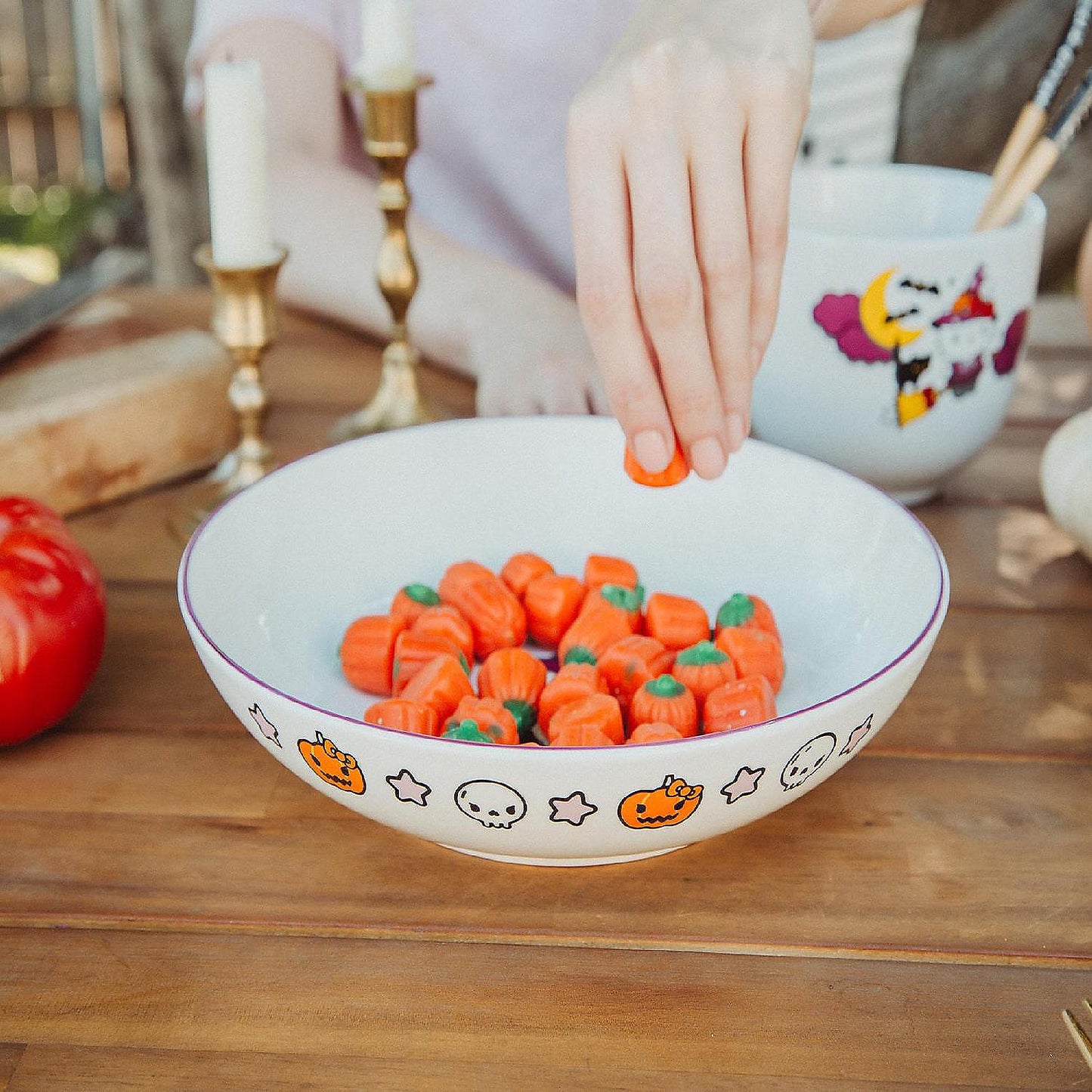 Sanrio Hello Kitty Witch 9-Inch Ceramic Coupe Dinner Bowl | USA Decoration®
