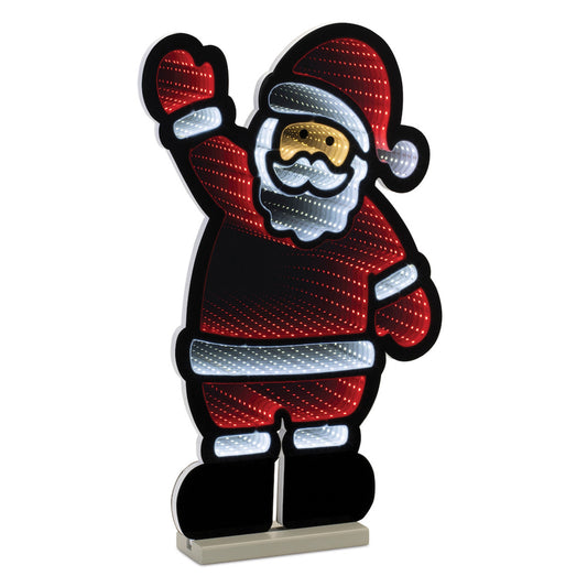 22.5 Inch Santa Infinity Light Christmas Decoration