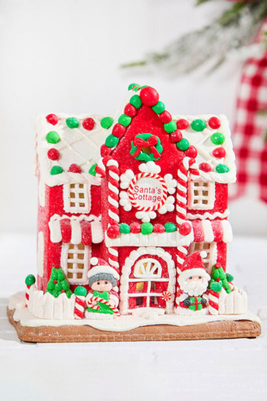 9" Holiday Gingerbread House – Clay Dough Decor