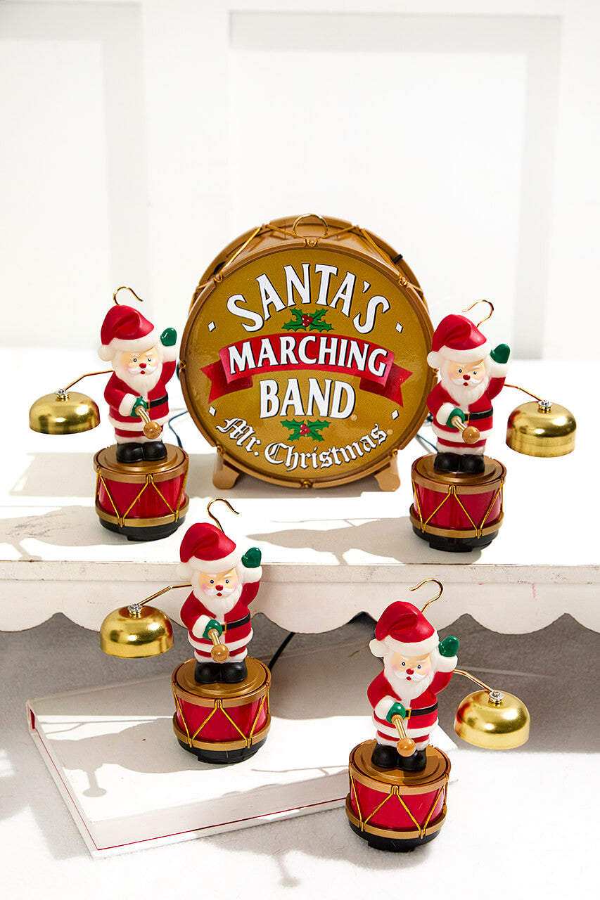 Santa's Marching Band – Festive Holiday Figurines