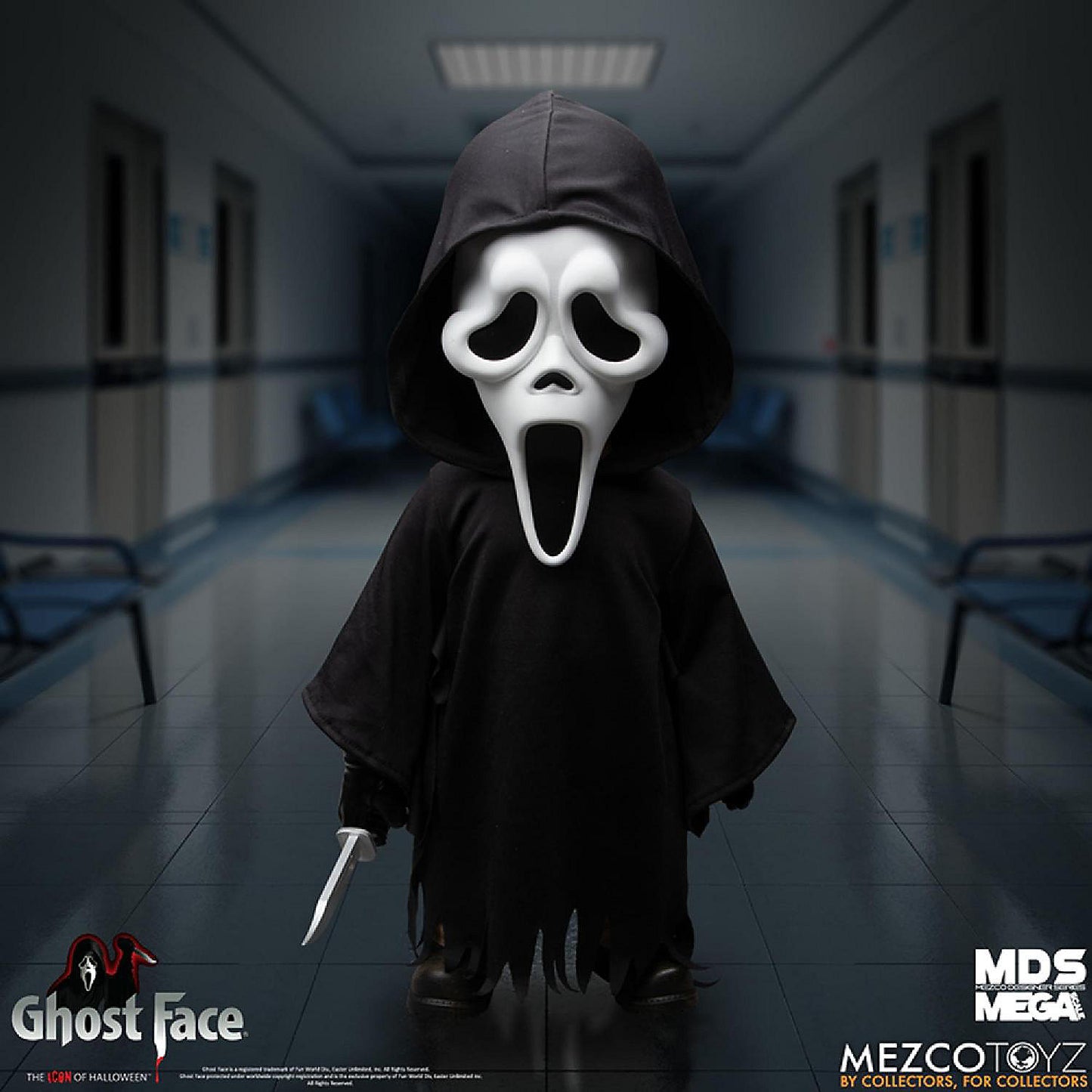 Scream 15 Inch MDS Mega Scale Ghost Face Figure | USA Decoration®