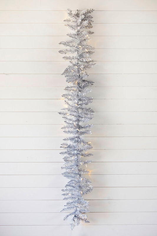 6' LED Silverado Garland Clear Holiday Decoration
