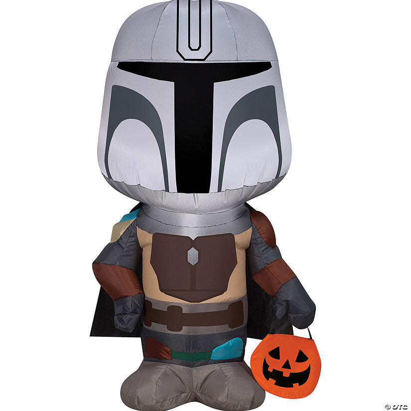 42" Airblown Inflatable® Star Wars™ The Mandalorian Halloween Yard Decoration | USA Decoration®