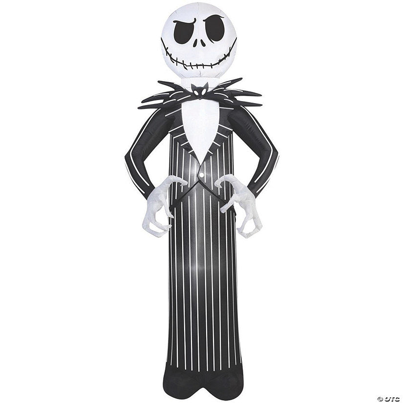 84" Blow Up Inflatable Nightmare Before Christmas Jack Skellington Halloween Decoration | USA Decoration®