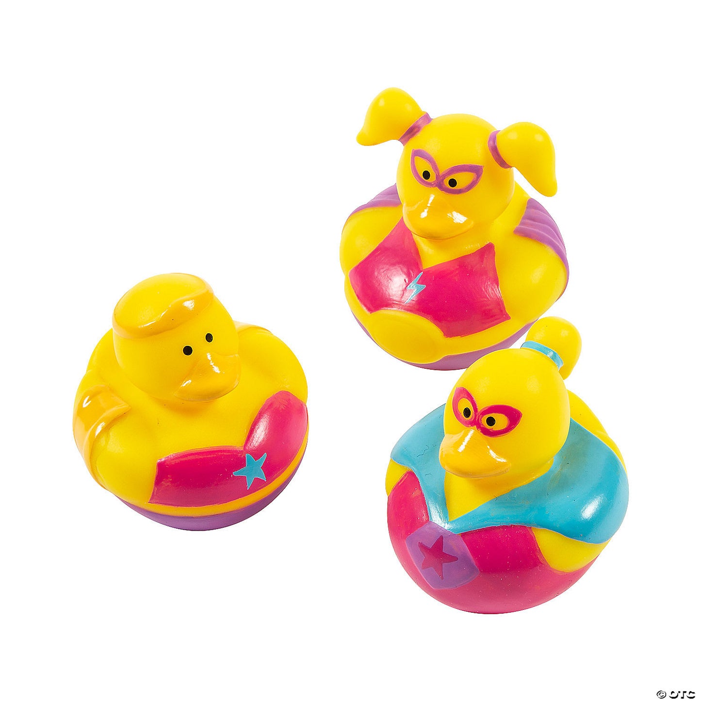 Superhero Girl Rubber Ducks - 12 Pc.
