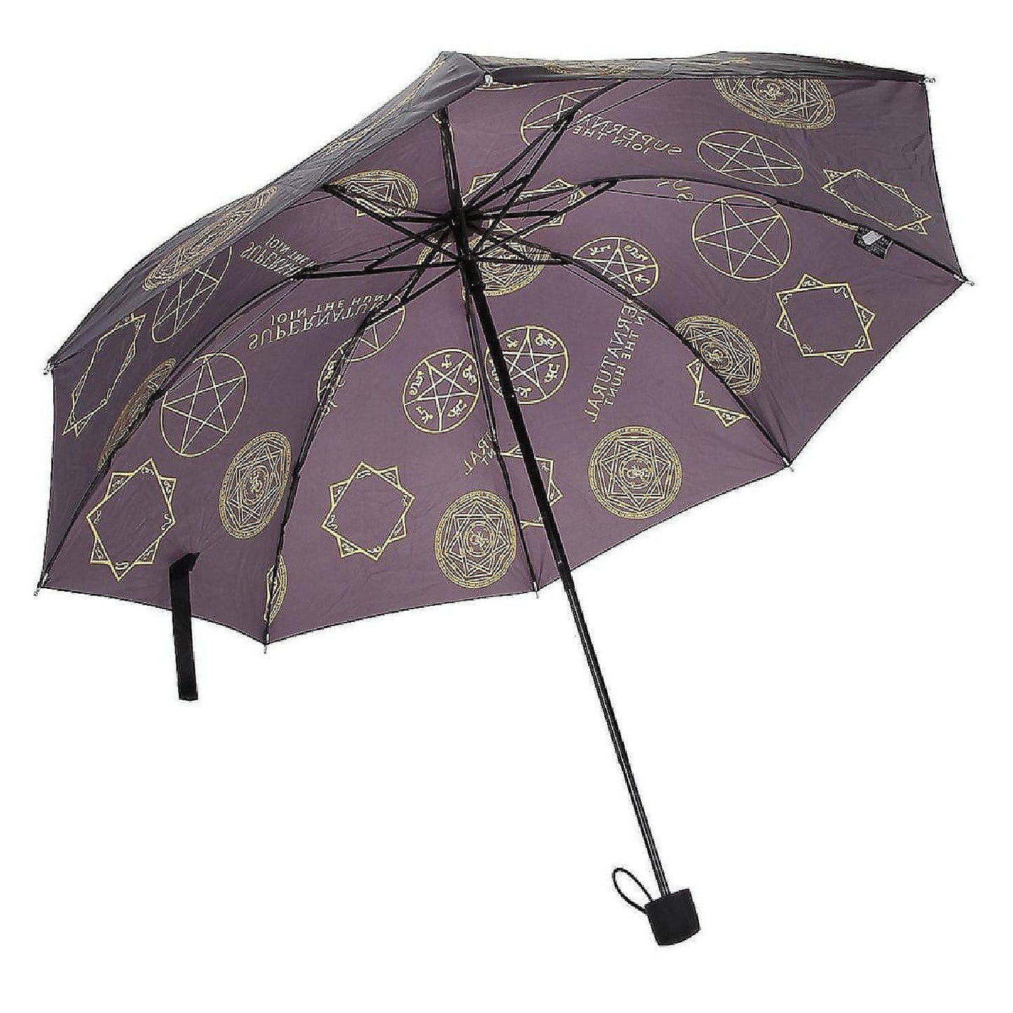 Supernatural Symbols Compact Umbrella | USA Decoration®