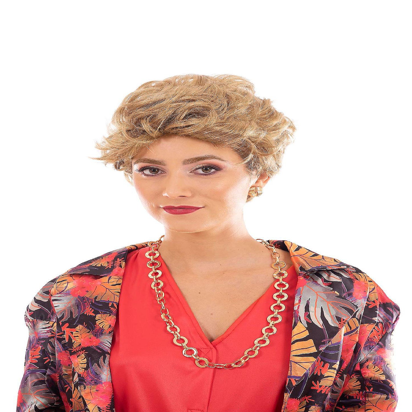 The Golden Girls Officially Licensed Blanche Costume Cosplay Wig | USA Decoration®