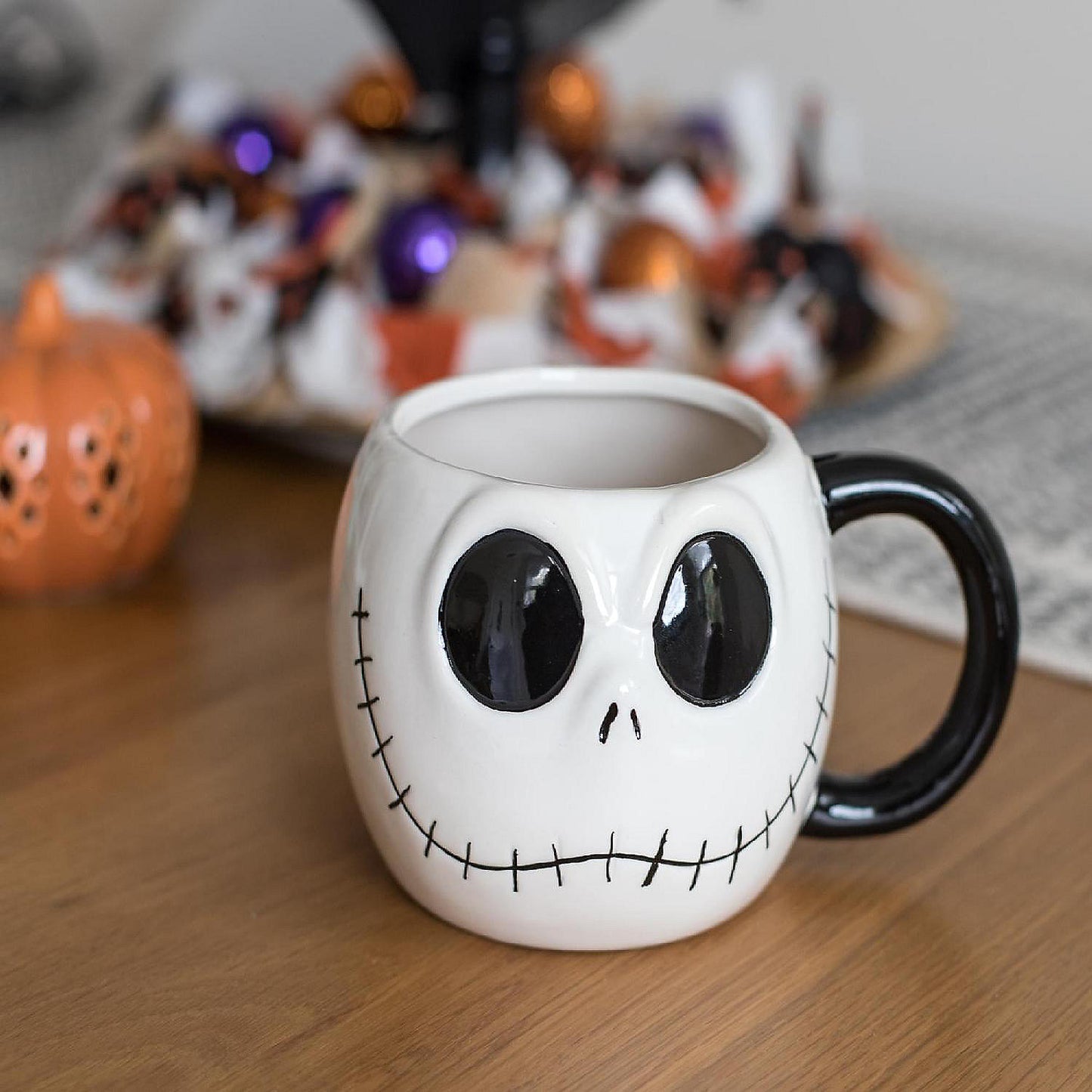 The Nightmare Before Christmas Jack Skellington Sculpted Coffee Mug 20 Ounces | USA Decoration®