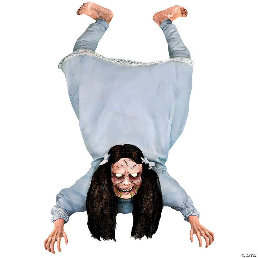 49" Hanging Possessed Girl Prop Halloween Decoration | USA Decoration®