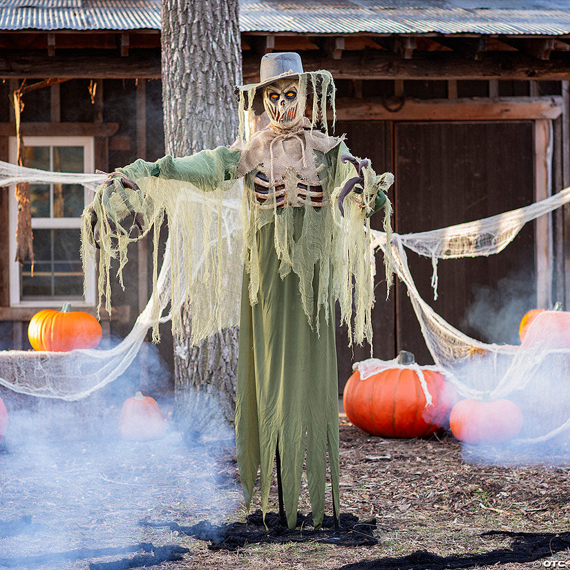 6 Ft. Animated Inferno Scarecrow Halloween Decoration | USA Decoration®