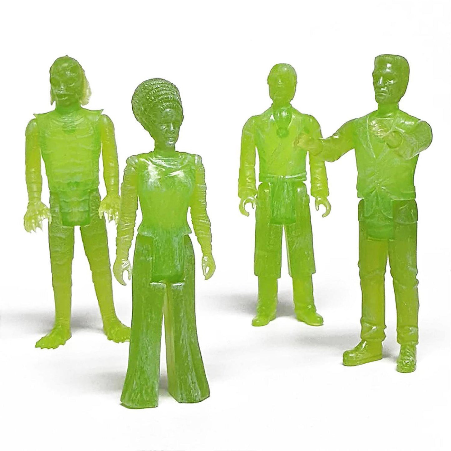 Universal Monsters Haunted Crypt (Glow In The Dark Edition) ReAction Figure Set | USA Decoration®