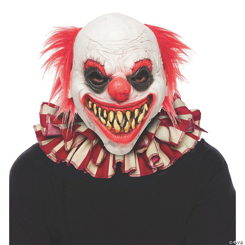 1 Piece(s): Adults Striped Clown Collar | USA Decoration®