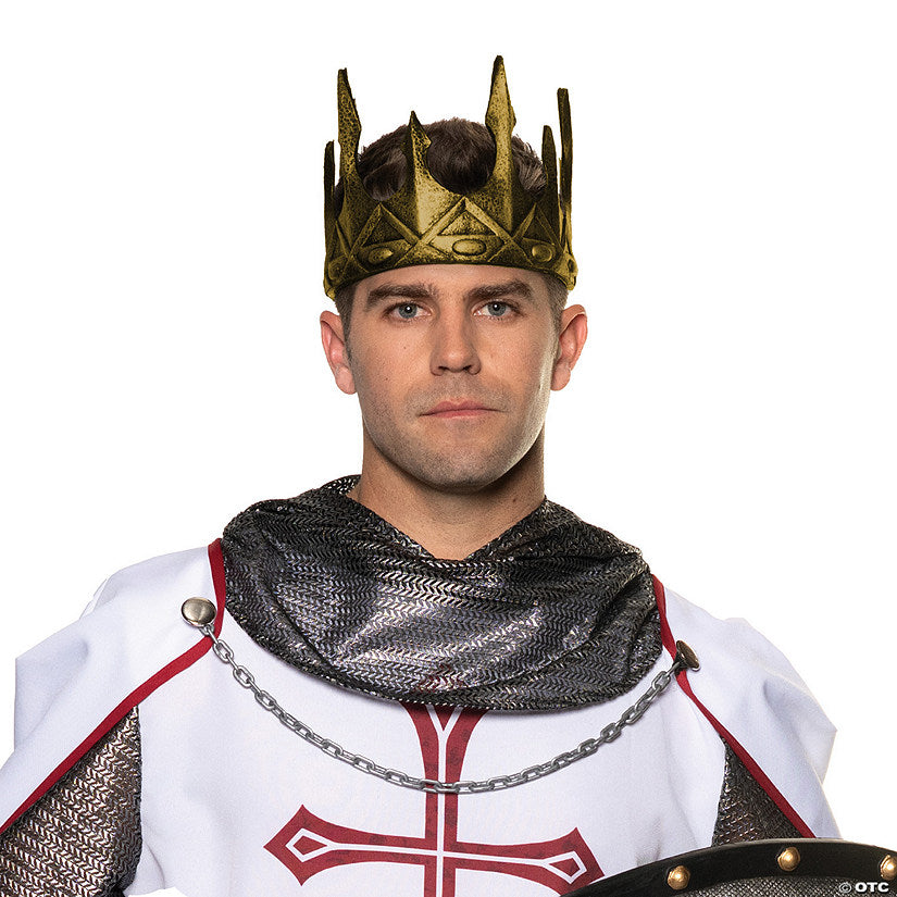 1 Piece(s): Adults King Crown Costume Accessory | USA Decoration®