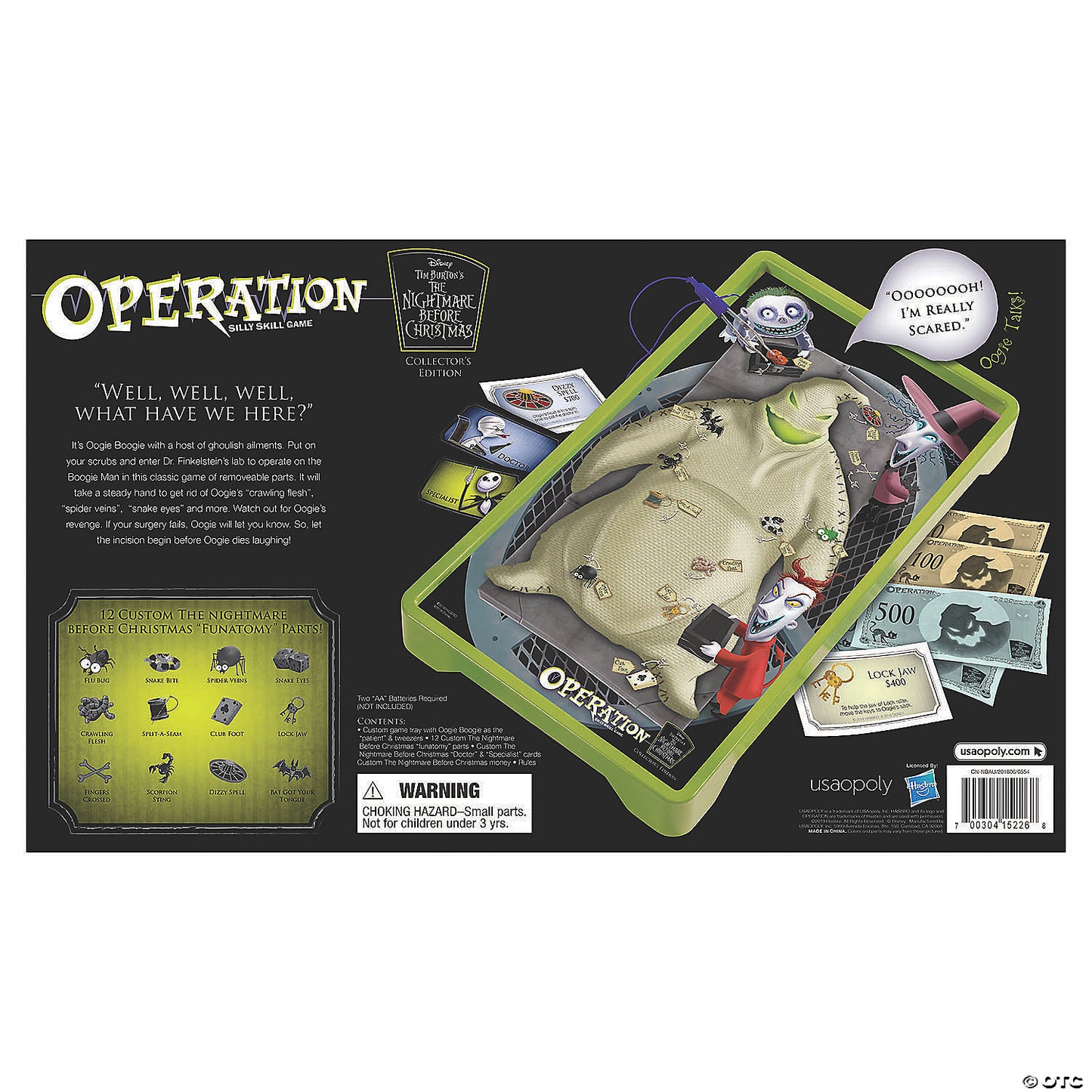USAopoly OPERATION®: The Nightmare Before Christmas | USA Decoration®