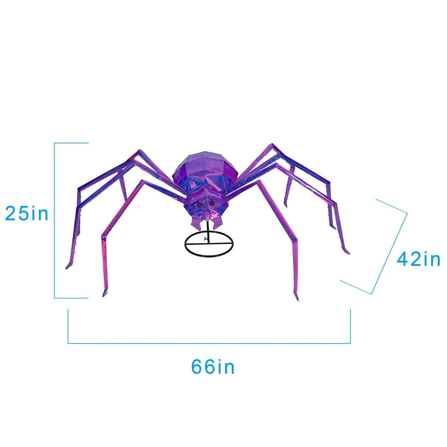 Member's Mark Pre-Lit Prismatic Spider - Halloween