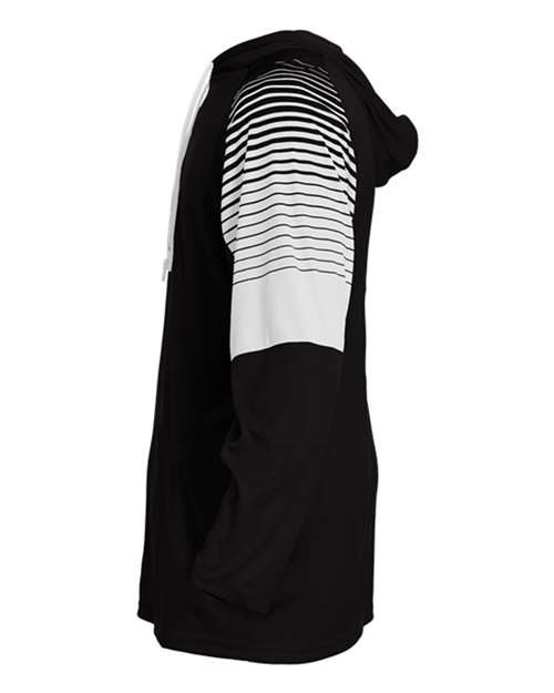 Youth Lineup Hooded Long Sleeve T-Shirt | USA Decoration