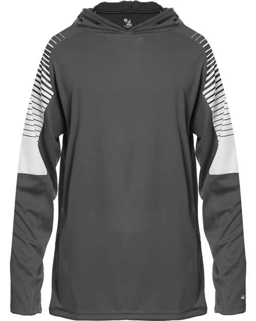 Youth Lineup Hooded Long Sleeve T-Shirt | USA Decoration