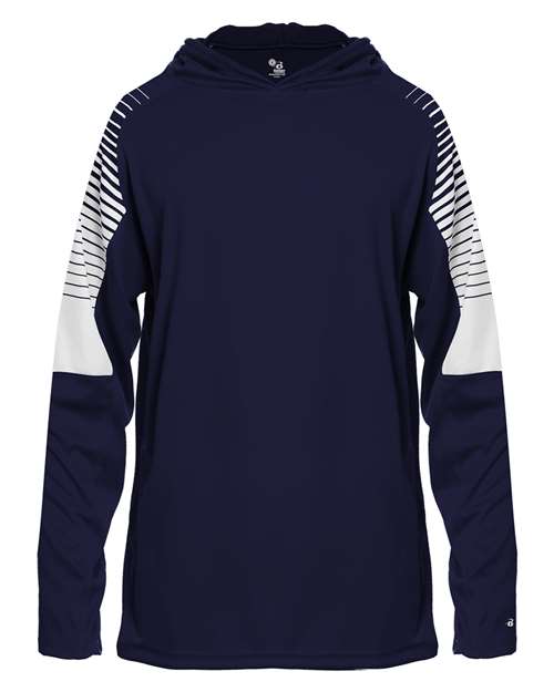 Youth Lineup Hooded Long Sleeve T-Shirt | USA Decoration