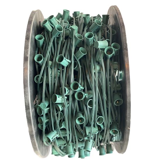 C9 Socket Cord - 500' 15" Spacing