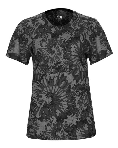 Women's Tie-Dyed Tri-Blend T-Shirt | USA Decoration