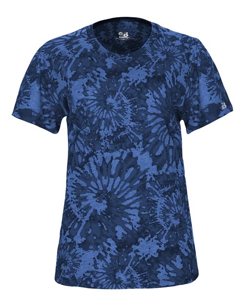 Women's Tie-Dyed Tri-Blend T-Shirt | USA Decoration