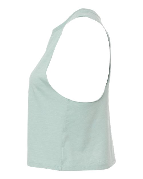 Women's Racerback Crop Tank | USA Decoration