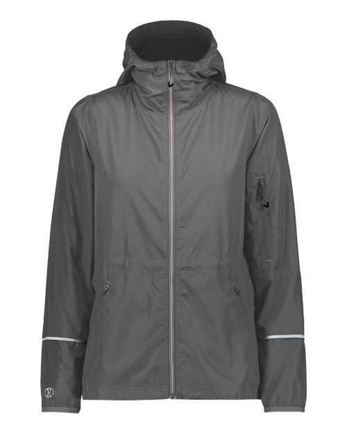 Women's Packable Hooded Jacket | USA Decoration